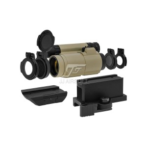 M-5 Red Dot with Low and QD Riser Mount (Tan)