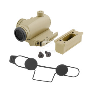 T1 Red Dot with Killflash, QD Low Mount and Riser (Tan)