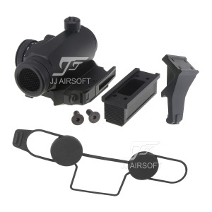 T1 Red Dot with Killflash, 45° Offset Mount, QD Low Mount and Riser (Black)