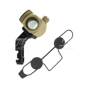 T1 Red Dot with Adjustable Angle Offset Mount (Tan)
