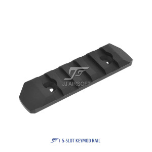 5-Slot KeyMod Rail (Black)