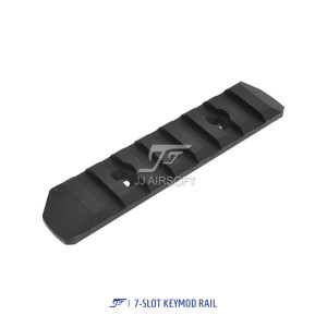 7-Slot KeyMod Rail (Black)