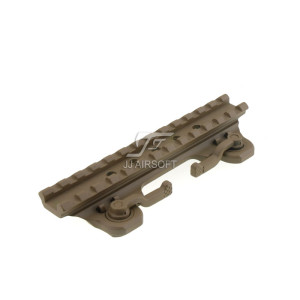 JJ Airsoft ARMS 19 Throw Lever Mount (Tan)