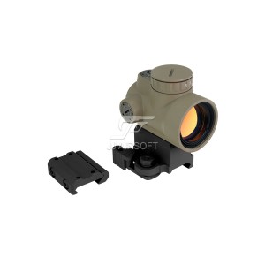 MRO Red Dot Sight, Low Mount and Riser Mount (Tan)