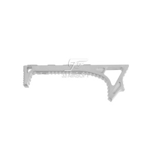 Link Curved Foregrip for KeyMod (Silver)