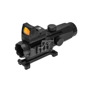 LPHM Mark4 3x24 Scope with RMR Red Dot (Black)