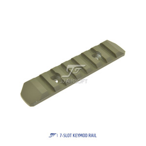 7-Slot KeyMod Rail (Tan)