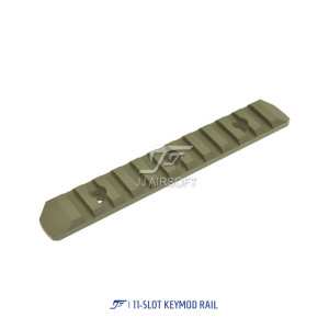 11-Slot KeyMod Rail (Tan)