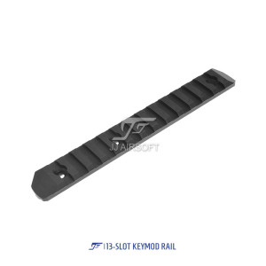 13-Slot KeyMod Rail (Black)