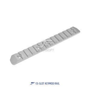13-Slot KeyMod Rail (Silver)