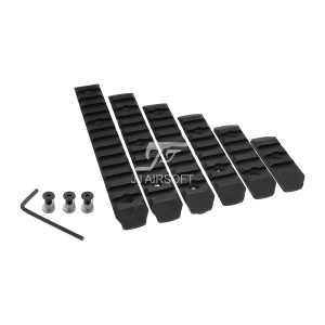 KeyMod Polymer Rail Set 6-PC Pack (Black)