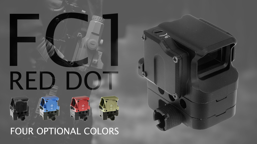 JJAIRSOFT FC1 Red Dot Sight with Four Optional Colors