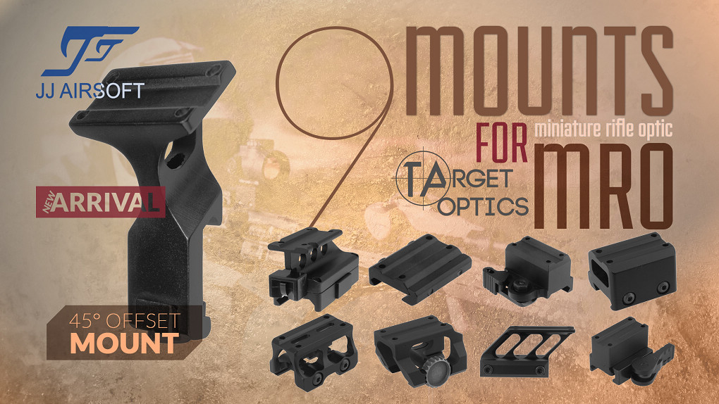 Premium Mounts for Target Optics MRO Red Dot Sight