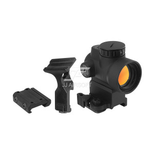 MRO Red Dot Sight Pack, Low Mount, Riser Mount and 45-Degree Offset Mount (Black)