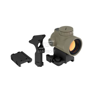 MRO Red Dot Sight Pack, Low Mount, Riser Mount and 45-Degree Offset Mount (Tan)