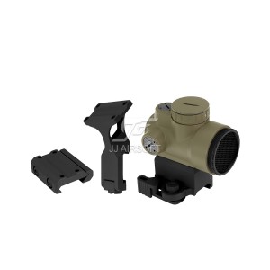 MRO Red Dot Sight Pack with Killflash, Low Mount, Riser Mount and 45-Degree Offset Mount (Tan)