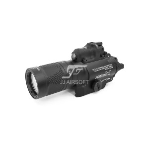 X400V IRC LED WeaponLight with Red Laser, Black and Tan