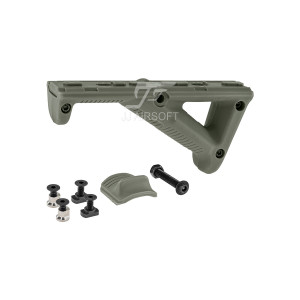 MP Style Angled Fore Grip for 20mm & KeyMod & M-LOK (Grey)