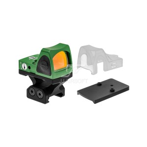 Adjustable LED RMR with Lightweight SRW IB Mount (Green)