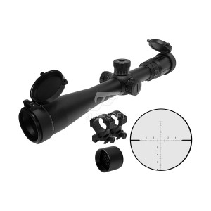 3.5-10x40SE Red / Green Reticle with Self-Locking Turret (Black)